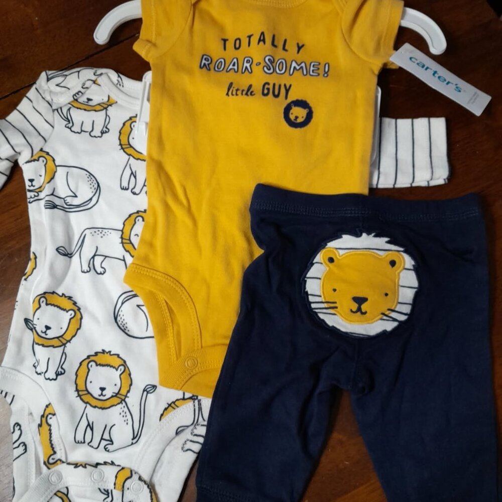 Carter's 3-Piece Whale Little Character Set | Baby Boy